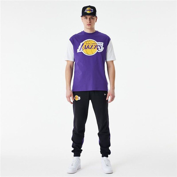 Miesten T-paita New Era 60424423 Purppura (XL)