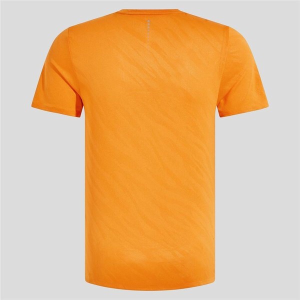Unisex Krekls ar Īsām Piedurknēm Odlo 313732-30884 Tumši oranža (S)