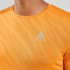Unisex Krekls ar Īsām Piedurknēm Odlo 313732-30884 Tumši oranža (S)