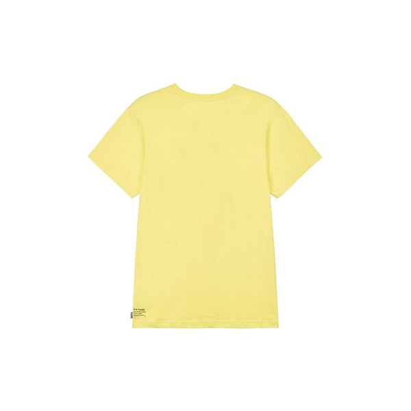 Men’s Short Sleeve T-Shirt Picture MTS1030.B Yellow (M)