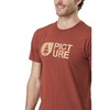 Men’s Short Sleeve T-Shirt Picture MTS952.H Brown (M)