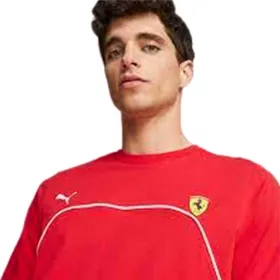 Vīriešu Krekls ar Īsām Piedurknēm Puma 620946 02 Sarkans (M)