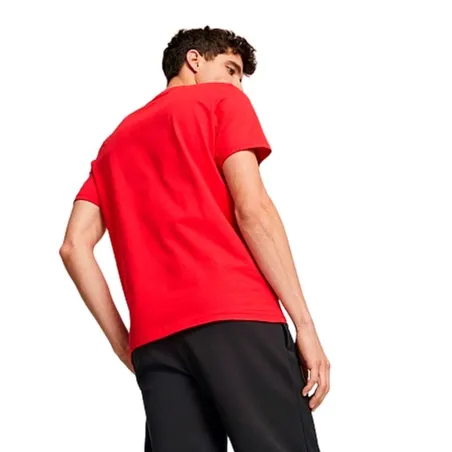 Men’s Short Sleeve T-Shirt Puma 620946 02 Red (M)