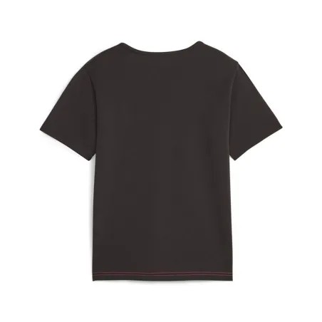 Спортивная футболка с коротким рукавом, детская Puma 657527 53 Чёрный (7-8 Years)
