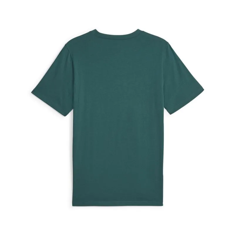 Men’s Short Sleeve T-Shirt Puma 677186 43 Blue (M)