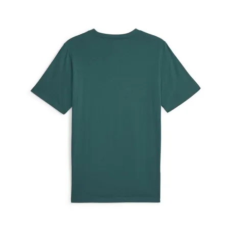 Men’s Short Sleeve T-Shirt Puma 677186 43 Blue (M)