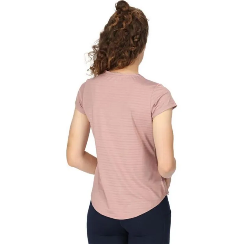 Women’s Short Sleeve T-Shirt Regatta RWT281-9B8 Salmon