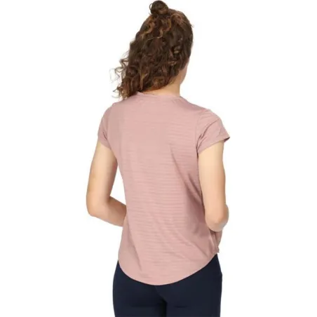 Women’s Short Sleeve T-Shirt Regatta RWT281-9B8 Salmon