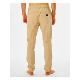 Pitkät urheiluhousut Rip Curl Re Entry Jogger Beige Miehet