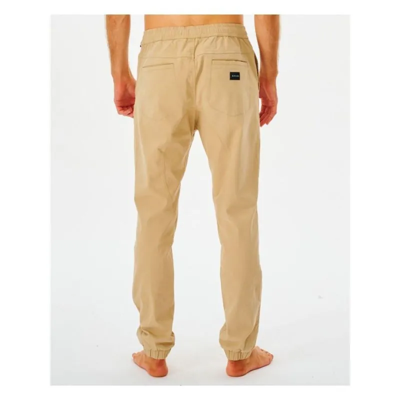 Pitkät urheiluhousut Rip Curl Re Entry Jogger Beige Miehet