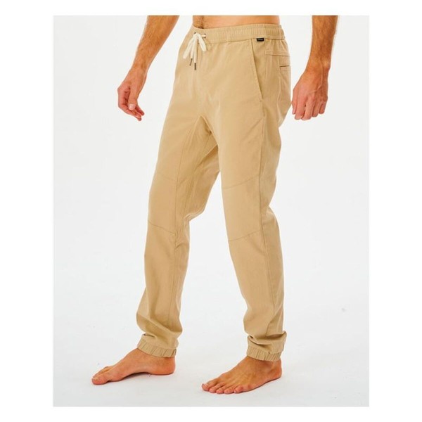 Pitkät urheiluhousut Rip Curl Re Entry Jogger Beige Miehet