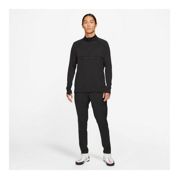 Vīriešu Krekls ar Garām Piedurknēm Nike Dri-FIT Academy Melns (2XL)