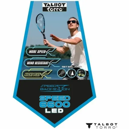 Badmintono raketė Schildkröt Juoda / Mėlyna