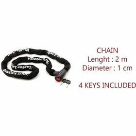 Ketju munalukolla Master Lock