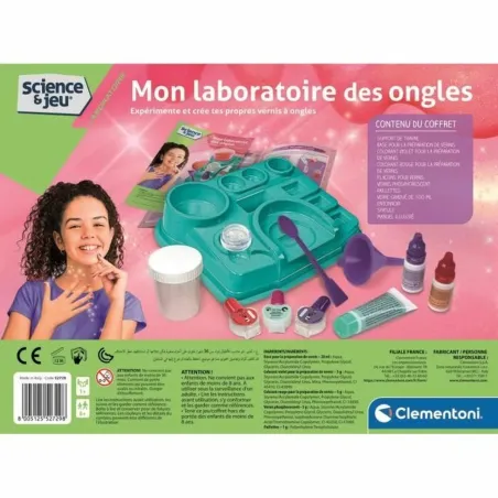 Manikyyrisetti Clementoni My Nail Laboratory Monivärinen