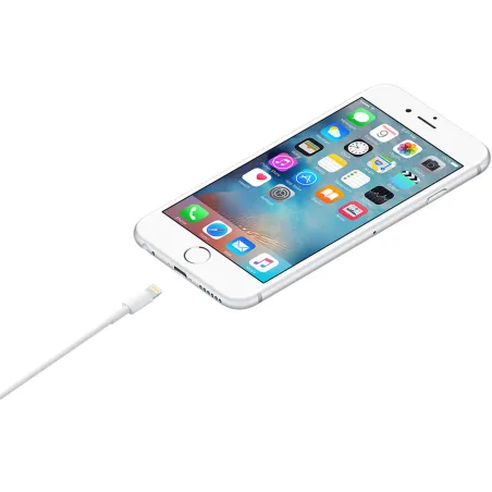 USB uz Lightning Kabelis Apple Balts 1 m