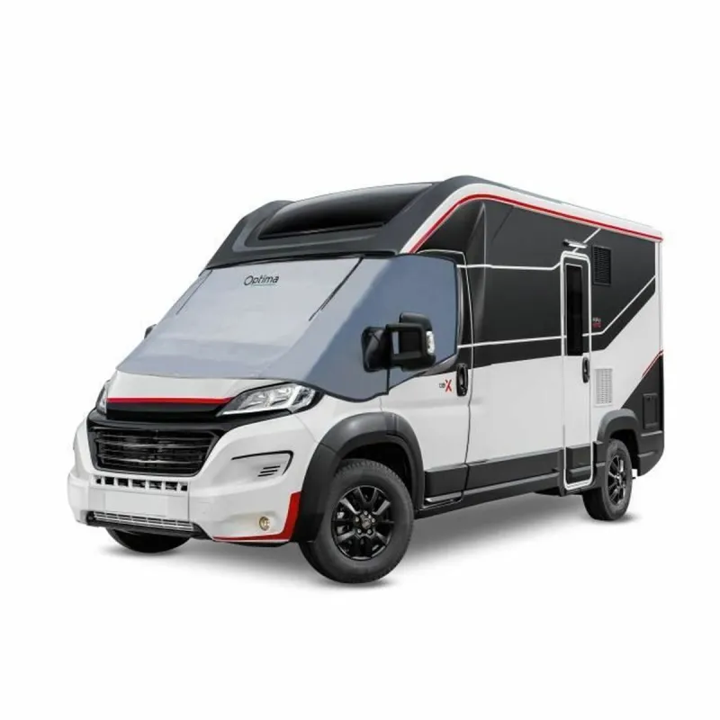 Saulessargs Optima Motora karavāna