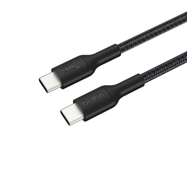 USB-Kaapeli Belkin ENA008HQ2MBK Musta 2 m
