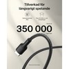 USB-kaabel Belkin ENA008HQ2MBK Must 2 m