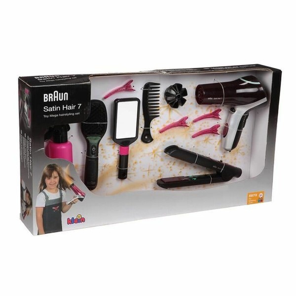 Bērnu Matu Kopšanas Komplekts Klein set Braun Satin Hair 7