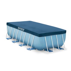 Swimming Pool Cover Intex 28037 4 x 2 m Blue Navy Blue