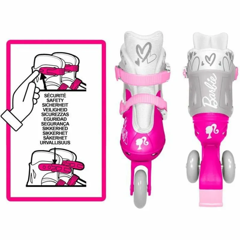Inline rullaluistimet Barbie