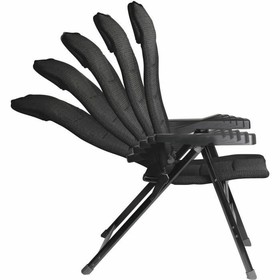 Folding Chair with Headrest 697094 Black noir