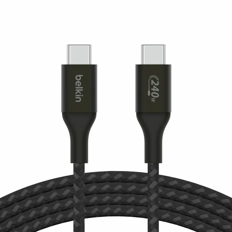 USB-kaabel Belkin CAB015BT2MBK Must 2 m