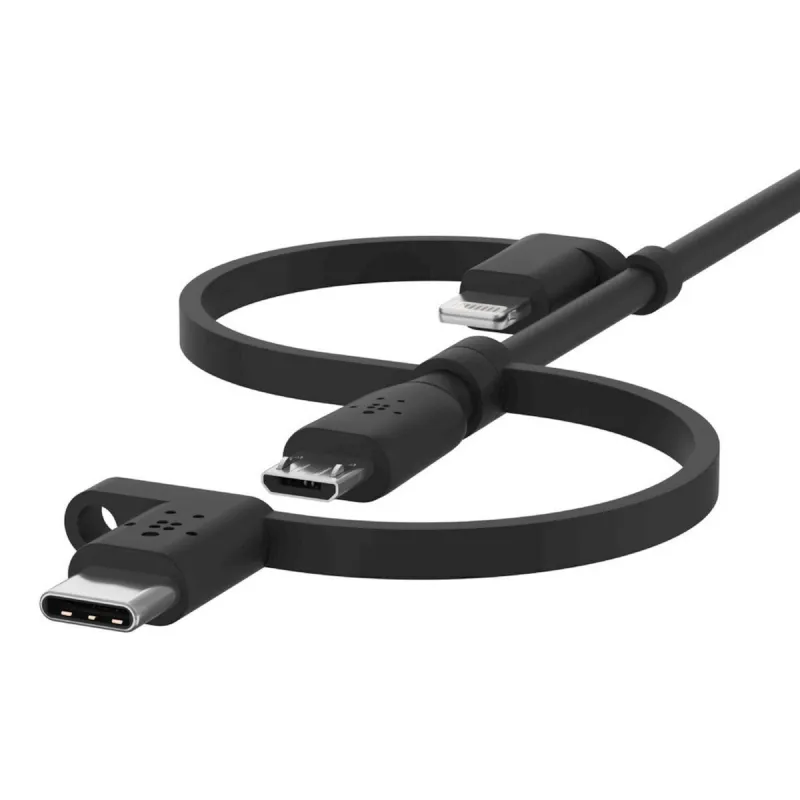 USB Kabelis Belkin CAC001BT1MBK Melns 1 m