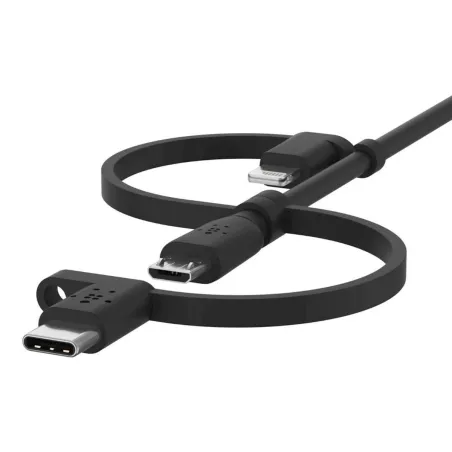 USB Kabelis Belkin CAC001BT1MBK Melns 1 m