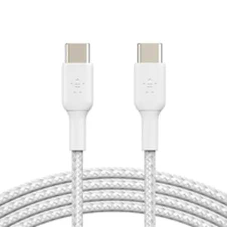 USB Cable Belkin CAB004BT1MWH2PK White 1 m