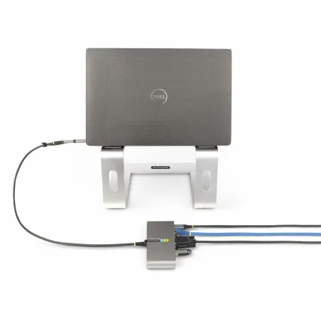 USB Kabelis Startech 5G2A1SGBB-USB-C-HUB Pelēks