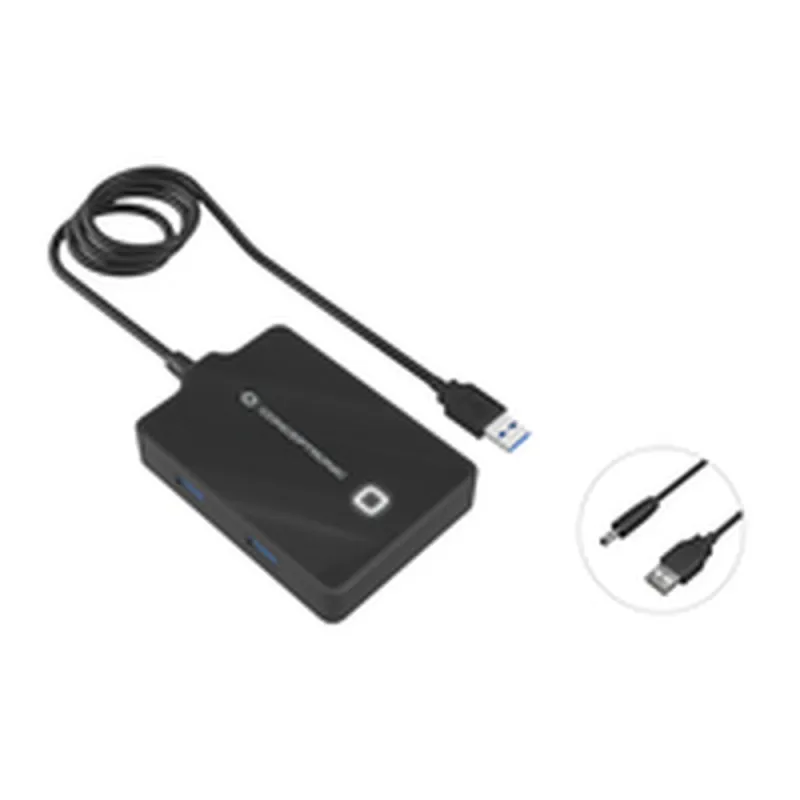 USB-разветвитель Conceptronic 110517107101 Чёрный 90 cm (1 штук)