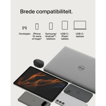 USB-C - USB-C kaapeli Belkin CAB004BT0MBK Musta