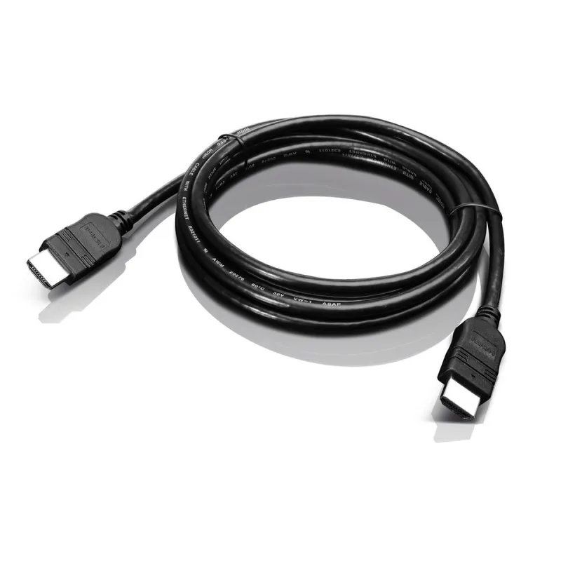 HDMI kabelis Lenovo 0B47070 Juoda 2 m