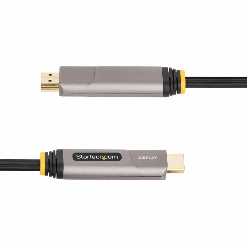 USB-kaabel Startech 145B-USBC-HDMI4K-AOC Must