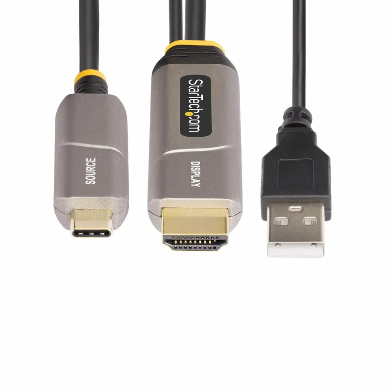 USB-кабель Startech 145B-USBC-HDMI4K-AOC Чёрный
