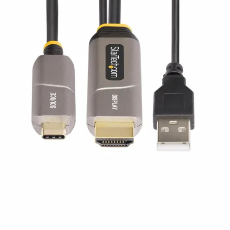 USB-кабель Startech 145B-USBC-HDMI4K-AOC Чёрный