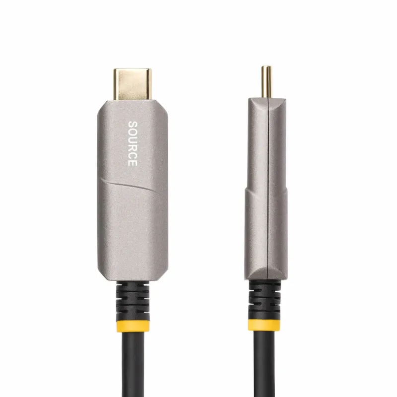 USB-Kaapeli Startech 145B-USBC-HDMI4K-AOC Musta