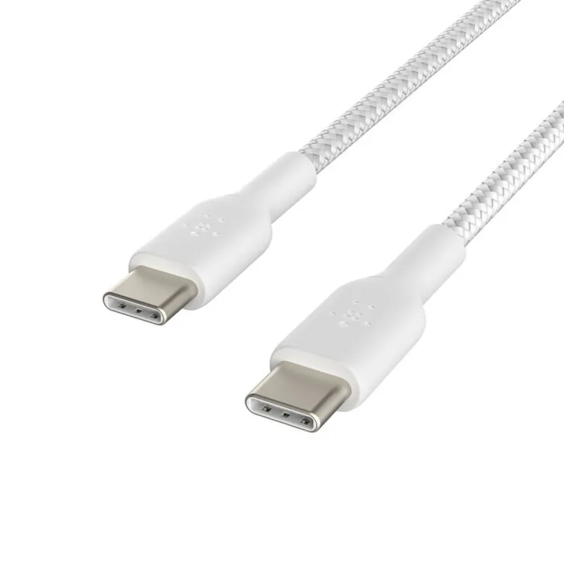 USB-C Cable Belkin CAB004BT2MWH2PK White 2 m (2 Units)