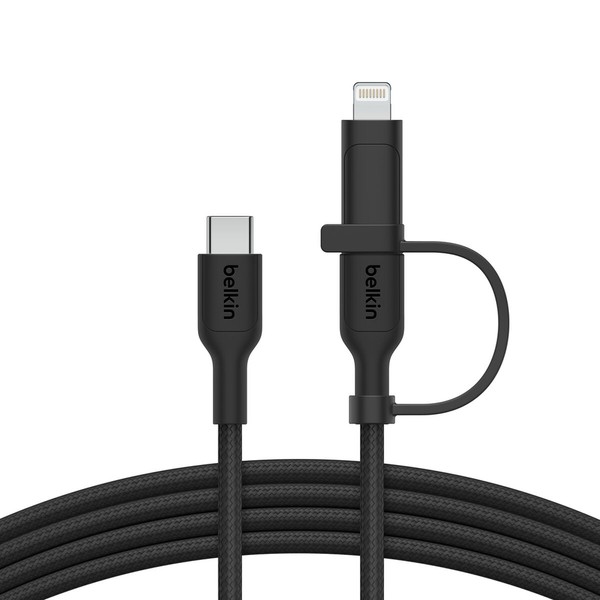 USB Cable Belkin CAC003HQ1.5MBK Black 1,5 m