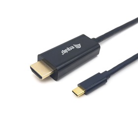 USB-C to HDMI Cable Equip 13341107101 Black 1 m