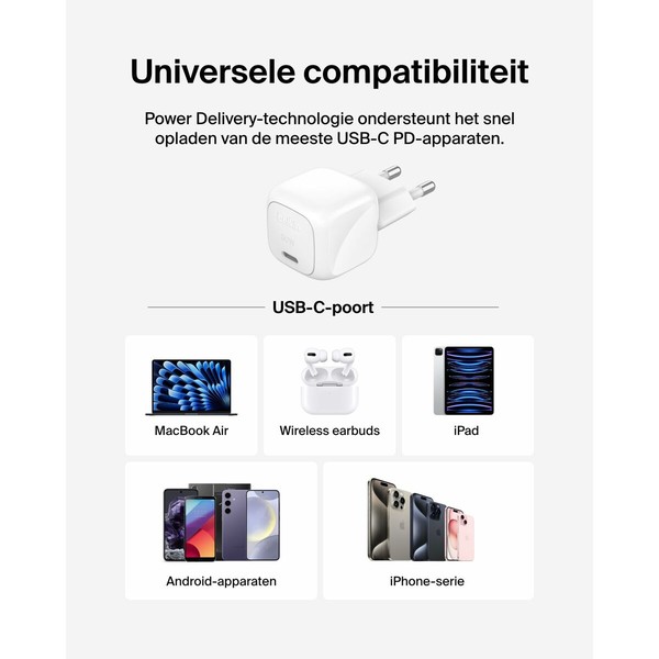 USB to Lightning Cable Belkin WCA008KQ1MWH-B5