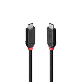 USB-C - USB-C kaapeli LINDY Melns 2 m