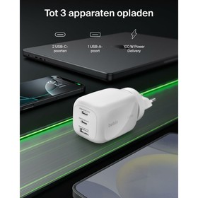 USB Cable Belkin WCH016HQWH White