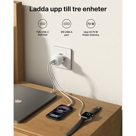 USB-kaabel Belkin WCH018HQWH Valge