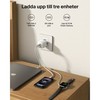 USB Kabelis Belkin WCH018HQWH Balts