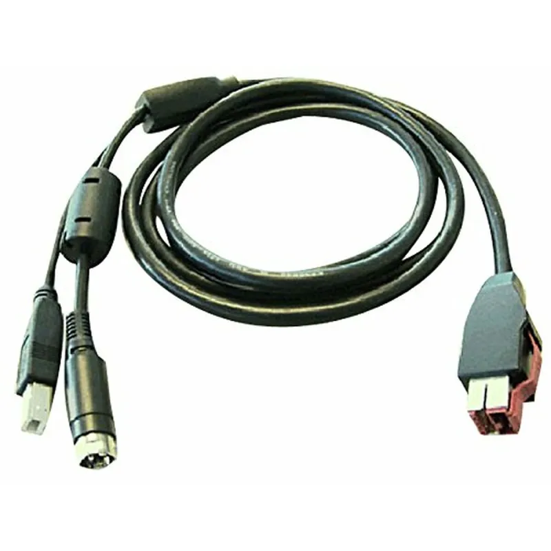 USB Cable HP Cable en Y con alim. USB Black