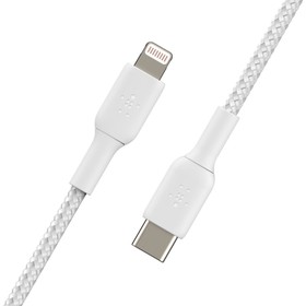 USB-C-Lightning Kaabel Belkin CAA004BT1MWH Valge 1 m