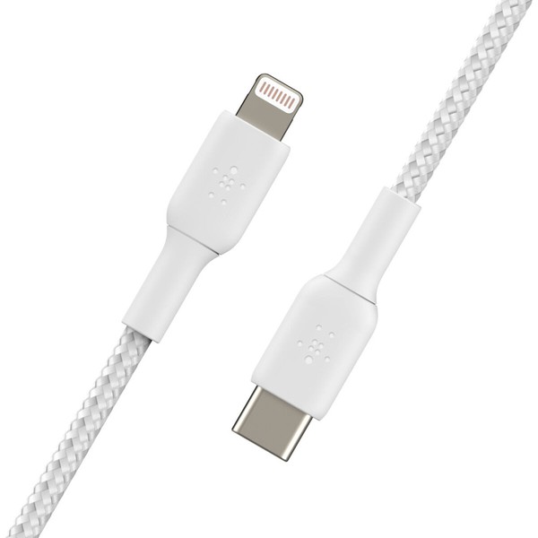 Кабель USB-C—Lightning Belkin CAA004BT1MWH Белый 1 m